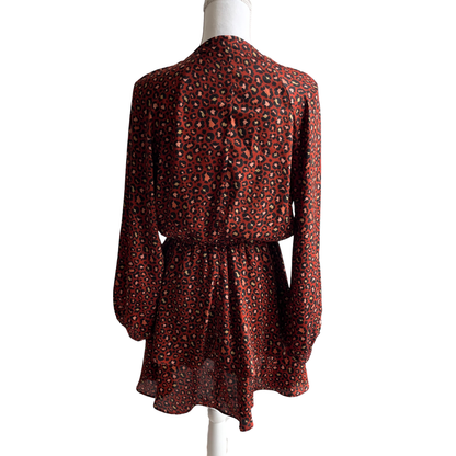 Rood luipaard kleedje