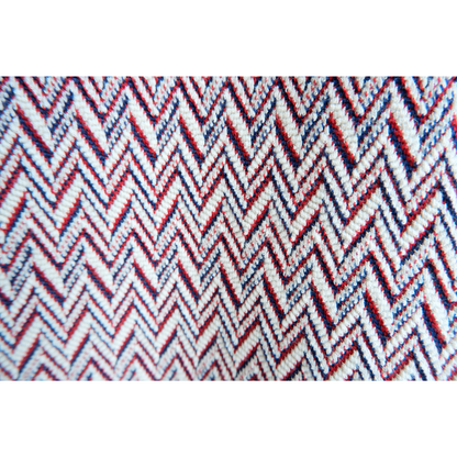 Rood blauw witte rok met rek