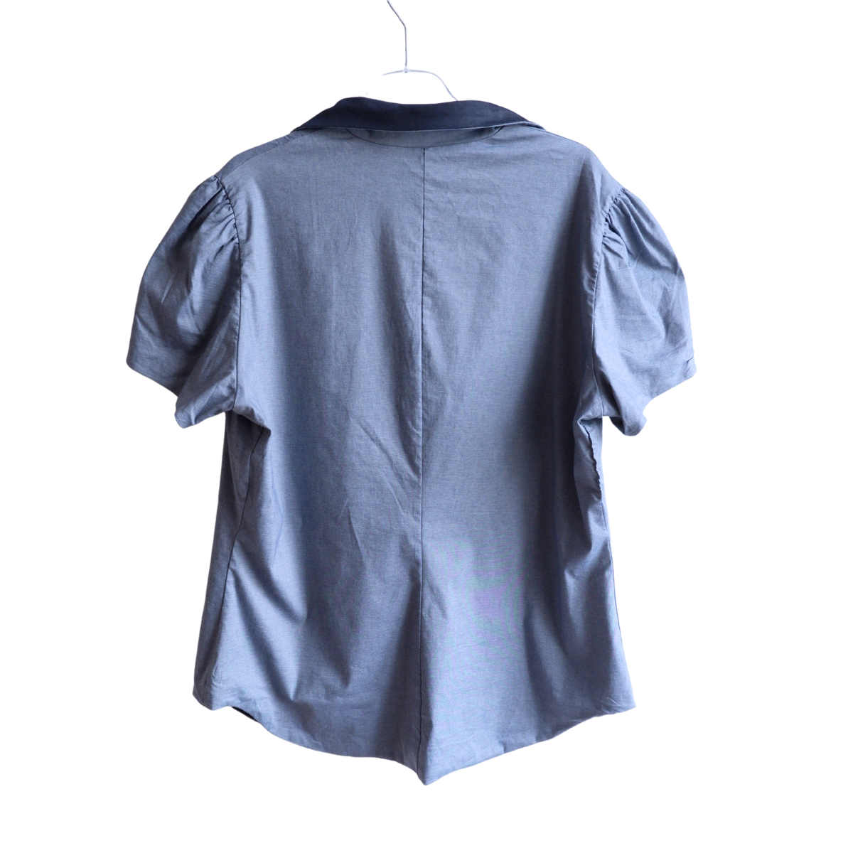 Blauwe blouse omkeerbaar Seraphine Gent