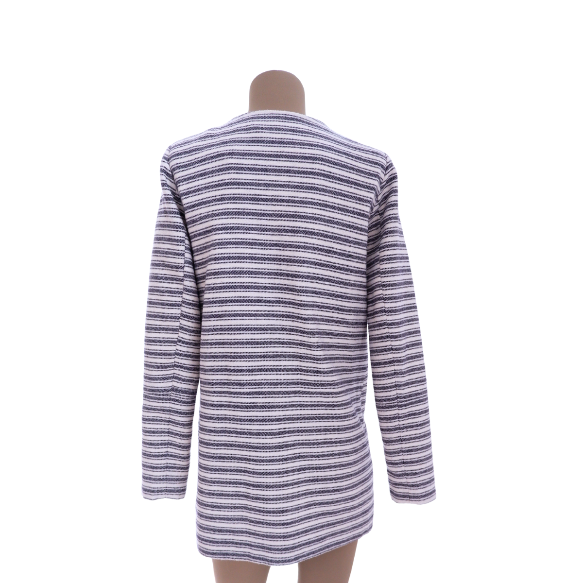 Blauw gestreepte zomervest