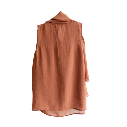 Oranjeroze blouse