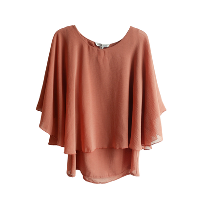 Oranjeroze blouse